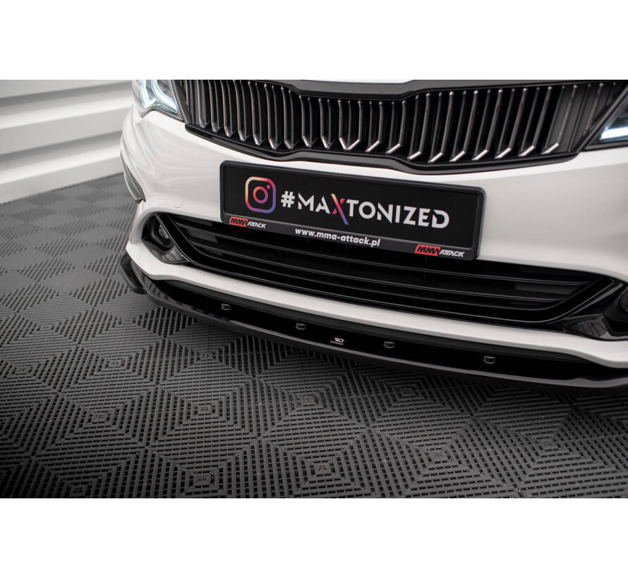 Maxton Design Front Splitter V.2 Kia Optima Mk4 Facelift