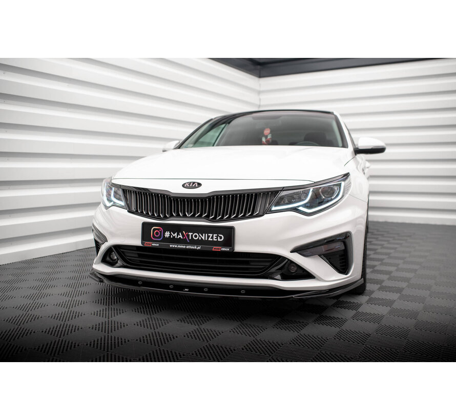 Maxton Design Front Splitter V.2 Kia Optima Mk4 Facelift