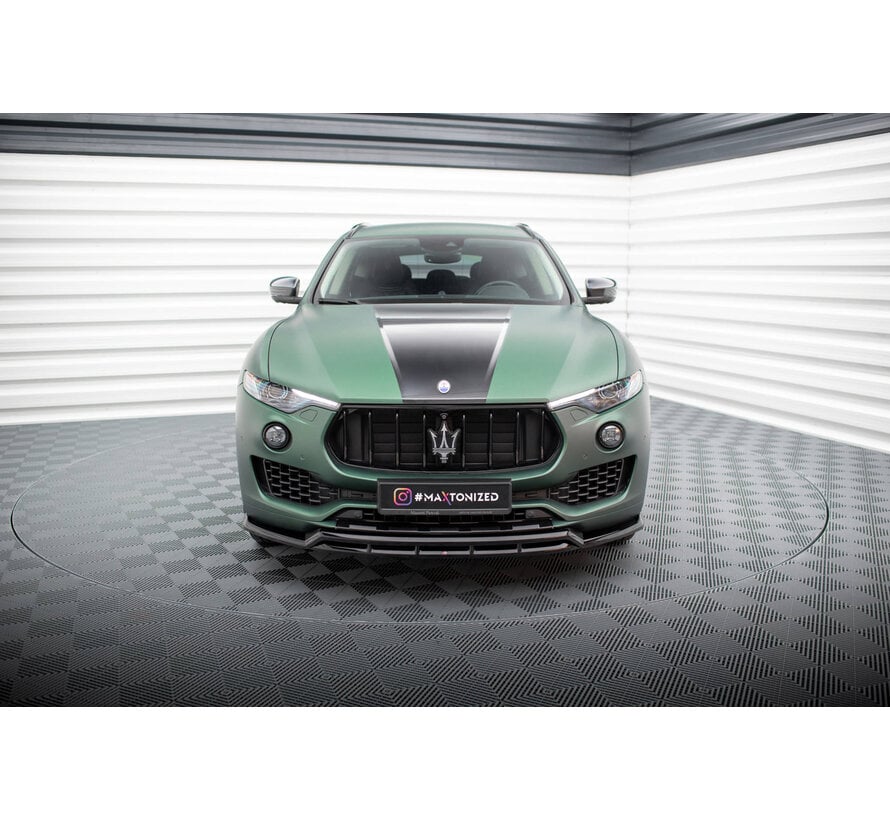 Maxton Design Front Splitter V.2 Maserati Levante Mk1