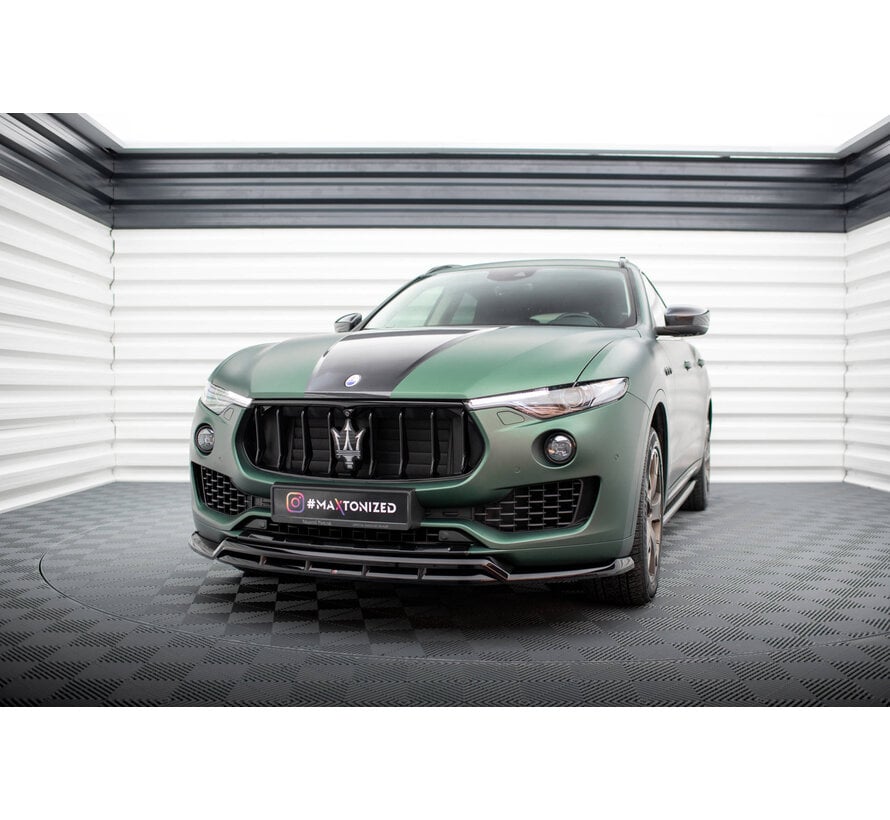 Maxton Design Front Splitter V.2 Maserati Levante Mk1