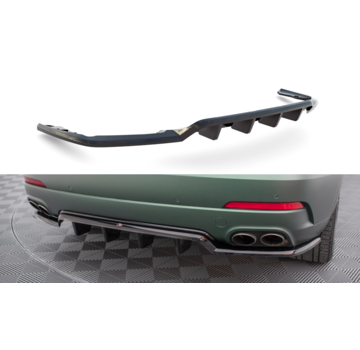 Maxton Design Maxton Design Central Rear Splitter (with vertical bars) Maserati Levante Mk1