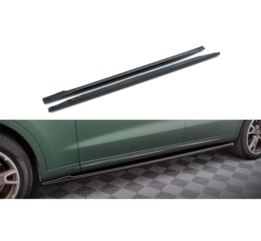 Maxton Design Side Skirts Diffusers Maserati Levante Mk1