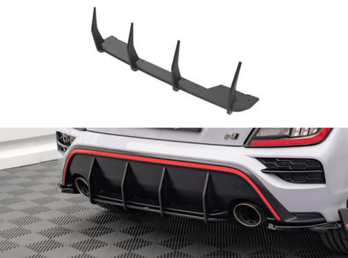 Maxton Design Maxton Design Street Pro Rear Diffuser Hyundai Kona N Mk1