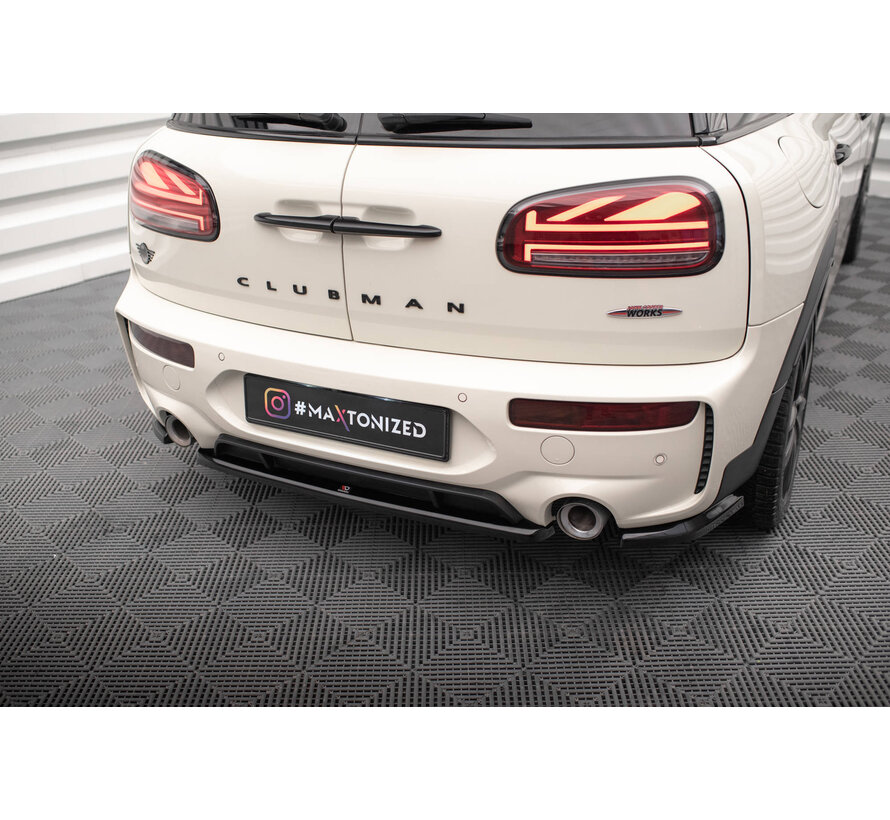 Maxton Design Central Rear Splitter for Mini Cooper Clubman John Cooper Works F54 Facelift