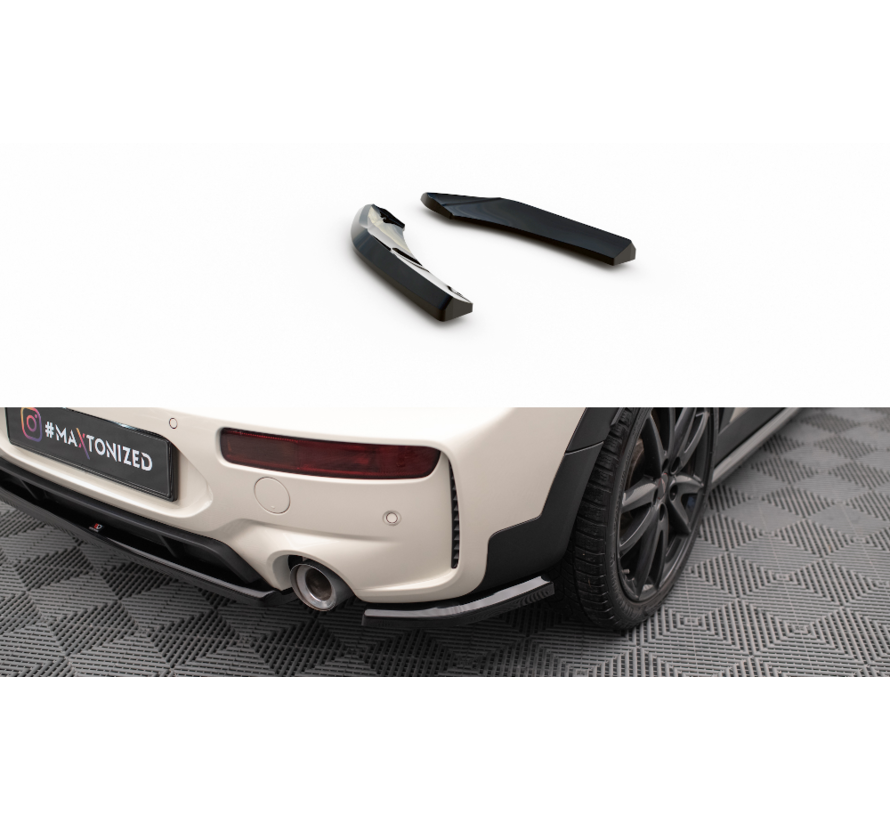 Maxton Design Rear Side Splitters Mini Cooper Clubman John Cooper Works F54 Facelift