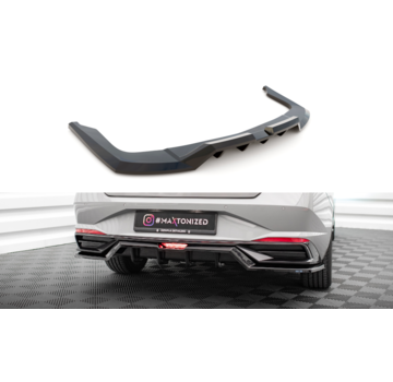 Maxton Design Maxton Design Central Rear Splitter (with vertical bars) Hyundai Elantra Mk7