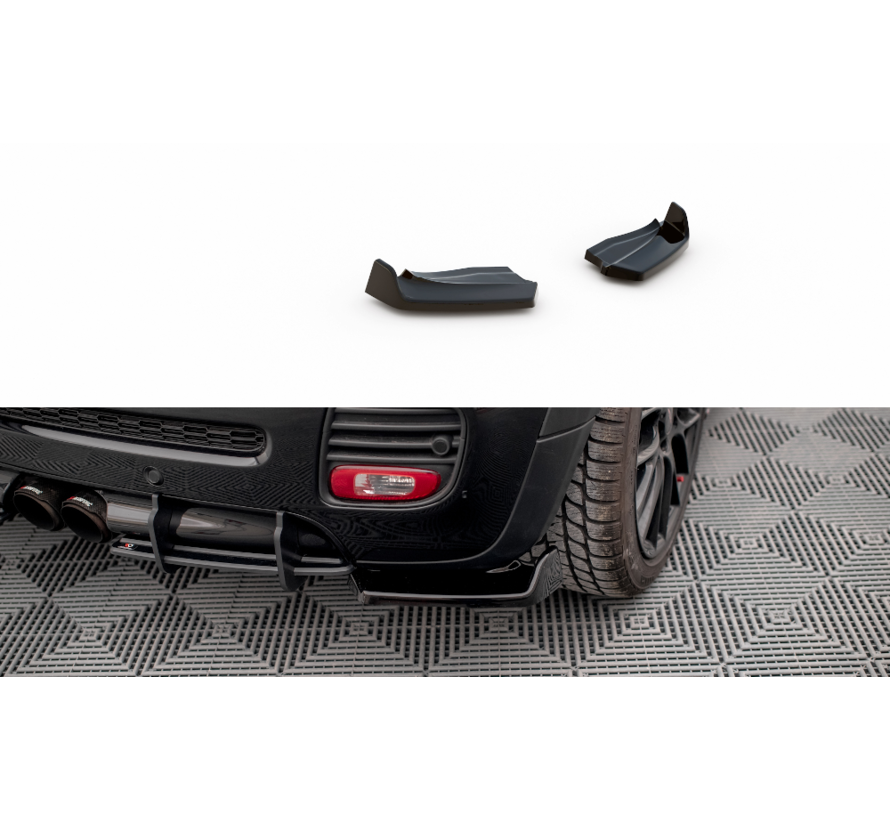 Maxton Design Rear Side Splitters V.2 Mini Cooper John Cooper Works R56