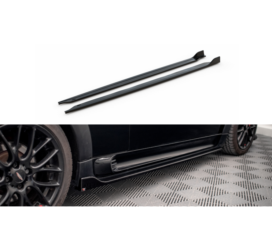 Maxton Design Side Skirts Diffusers V.2 Mini Cooper John Cooper Works R56