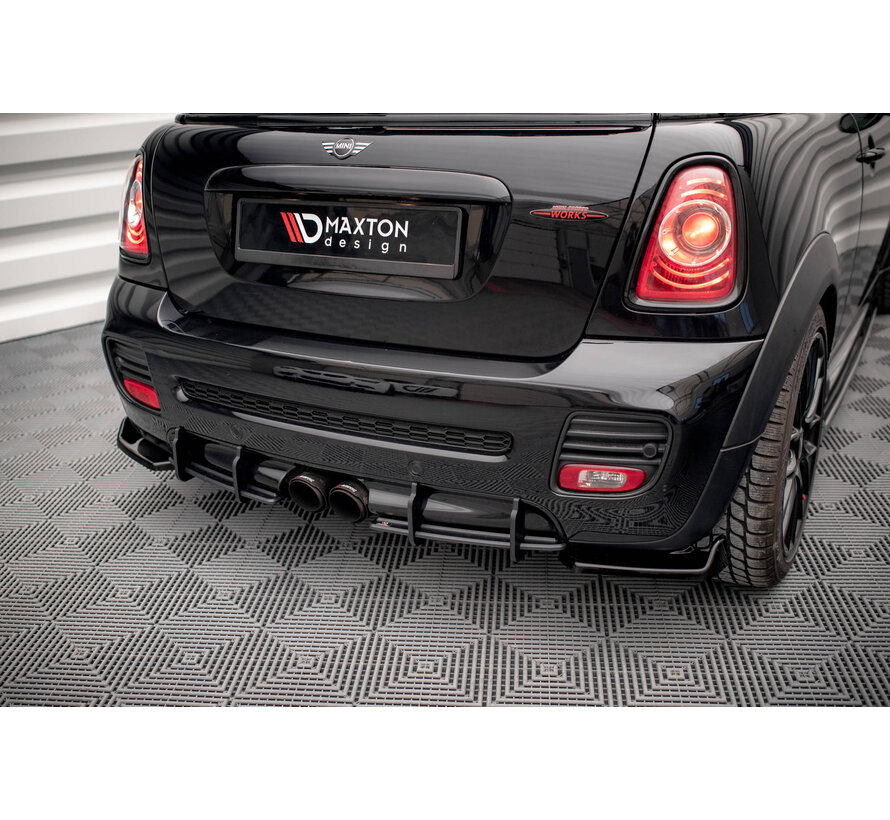 Maxton Design Street Pro Rear Diffuser Mini Cooper John Cooper Works R56