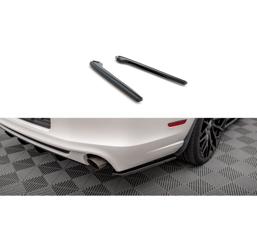 Maxton Design Rear Side Splitters Ford Mustang Mk5 Facelift