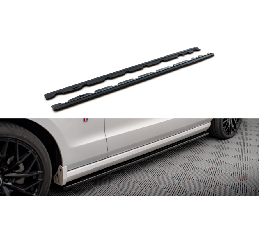 Maxton Design Side Skirts Diffusers Ford Mustang Mk5 Facelift