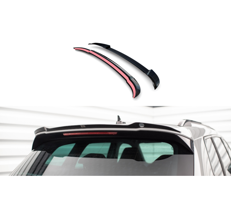 Maxton Design Spoiler Cap Skoda Karoq Sportline Mk1 Facelift