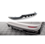 Maxton Design Maxton Design Central Rear Splitter (with vertical bars) Skoda Karoq Sportline Mk1 Facelift