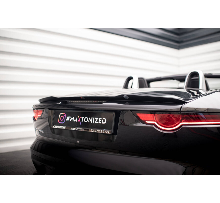 Maxton Design Spoiler Cap Jaguar F-Type Mk1 Facelift