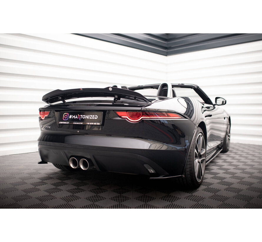 Maxton Design Spoiler Cap Jaguar F-Type Mk1 Facelift