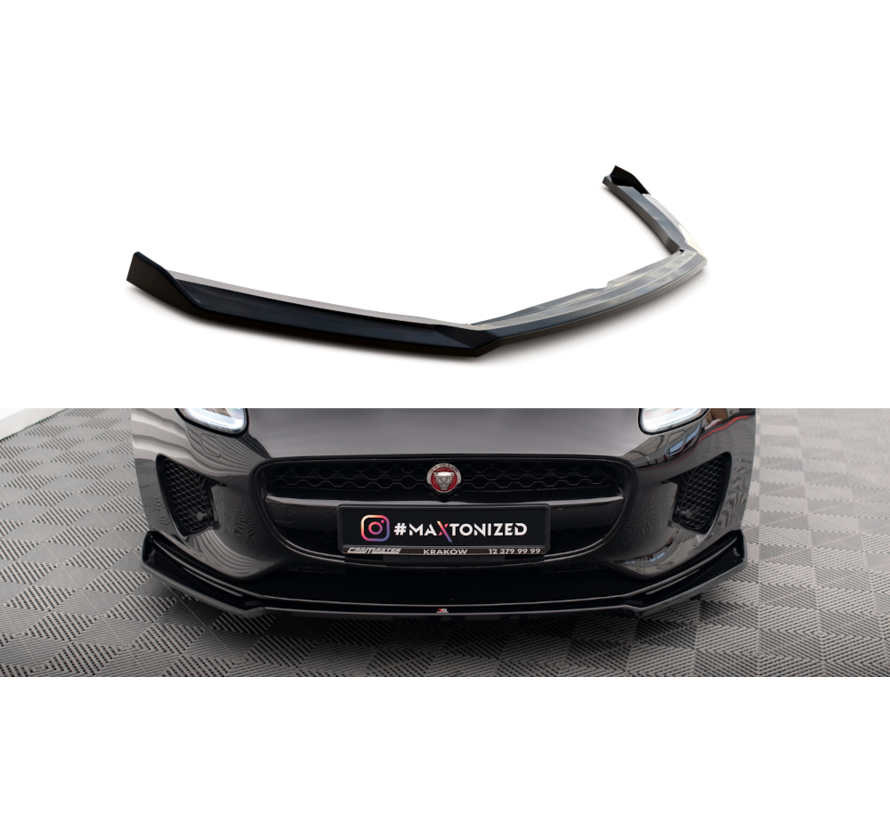 Maxton Design Front Splitter V.2 Jaguar F-Type Mk1 Facelift