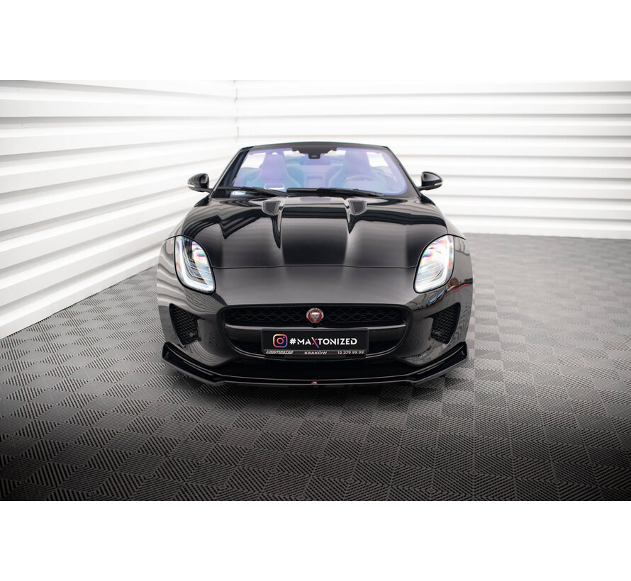 Maxton Design Front Splitter V.2 Jaguar F-Type Mk1 Facelift