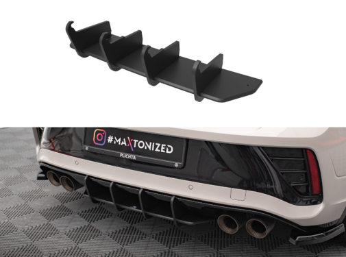 Maxton Design Maxton Design Street Pro Rear Diffuser Volkswagen T-Roc R Mk1 Facelift