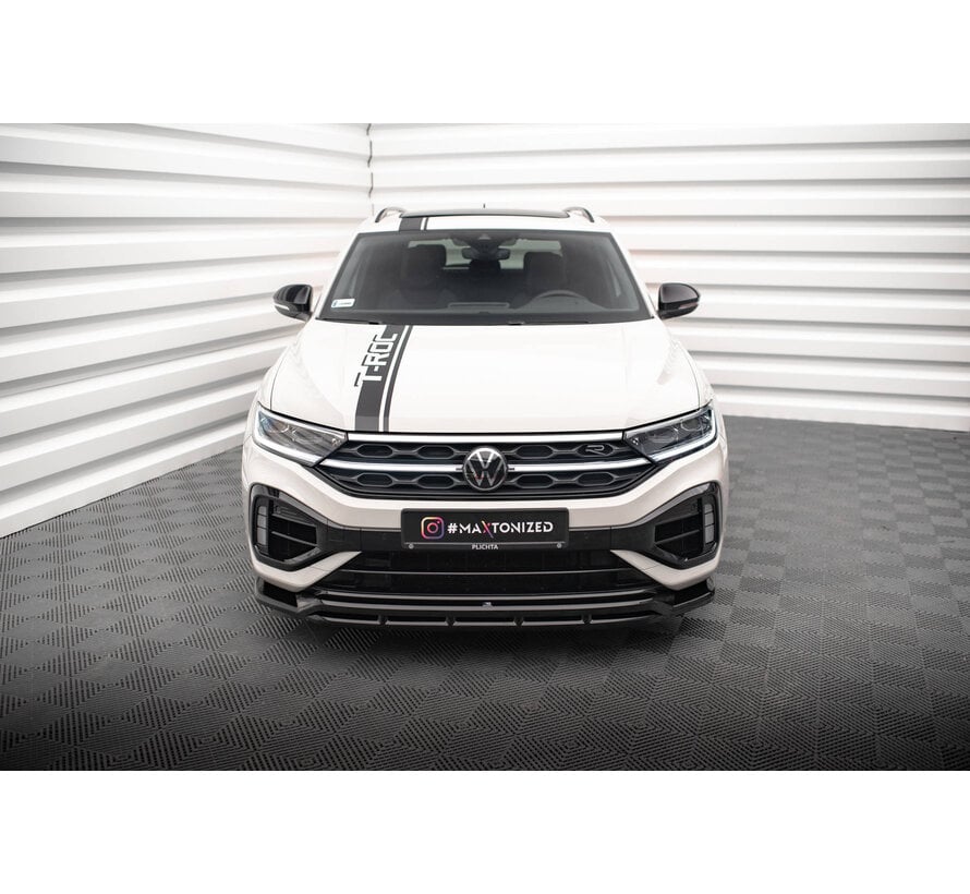 Maxton Design Front Splitter V.1 Volkswagen T-Roc R Mk1 Facelift