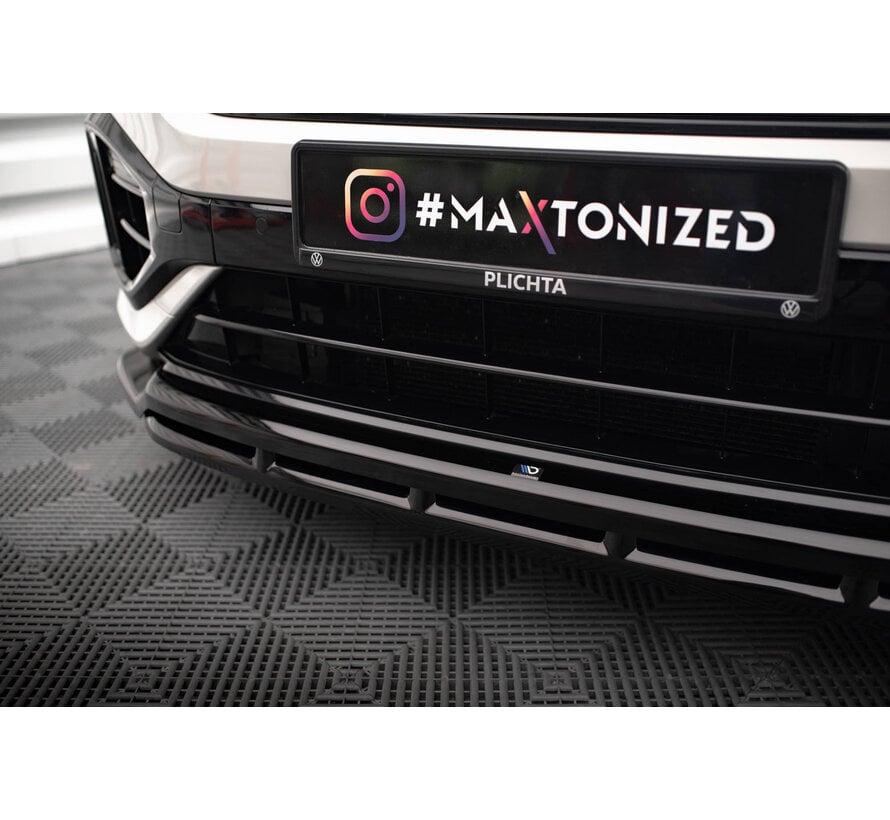 Maxton Design Front Splitter V.1 Volkswagen T-Roc R Mk1 Facelift