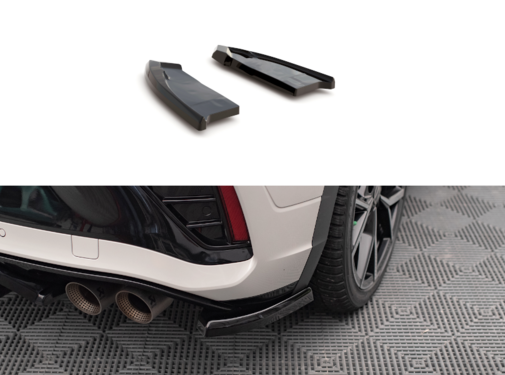Maxton Design Maxton Design Rear Side Splitters Volkswagen T-Roc R Mk1 Facelift