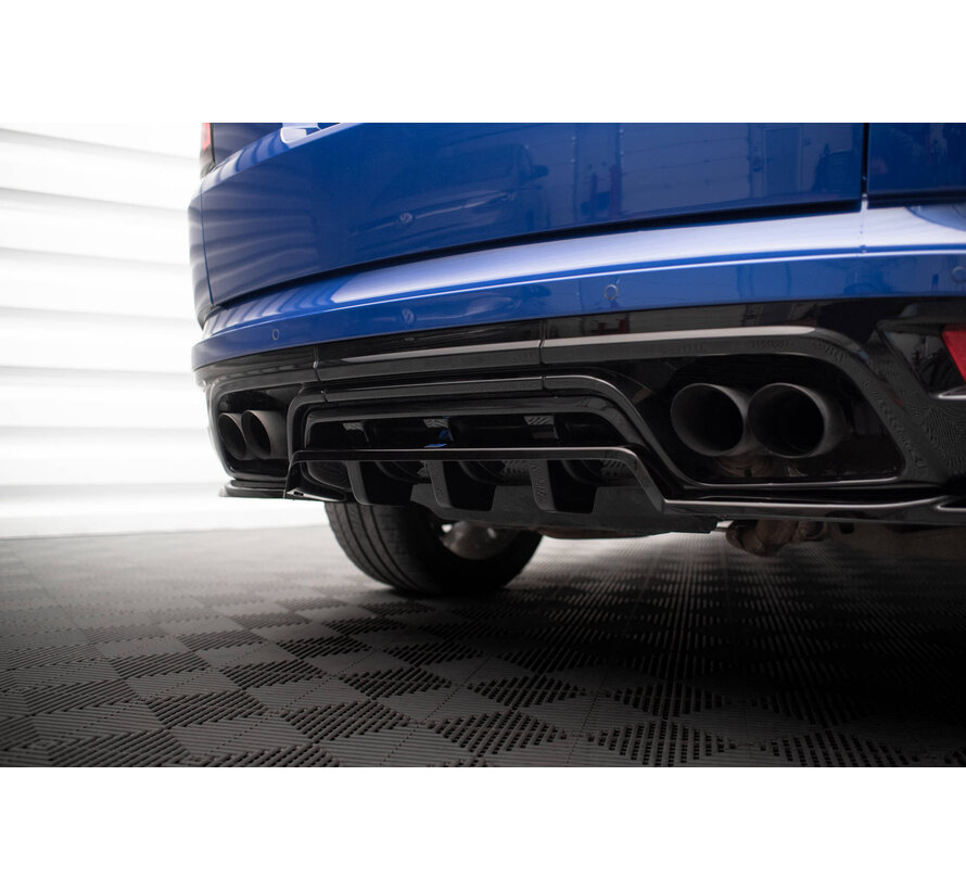 Maxton Design Central Rear Splitter (with vertical bars) Land Rover Range Rover Sport SVR Mk2