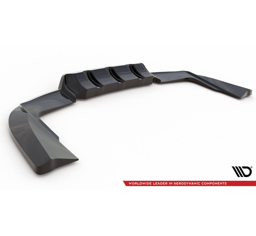 Maxton Design Central Rear Splitter (with vertical bars) Land Rover Range Rover Sport SVR Mk2