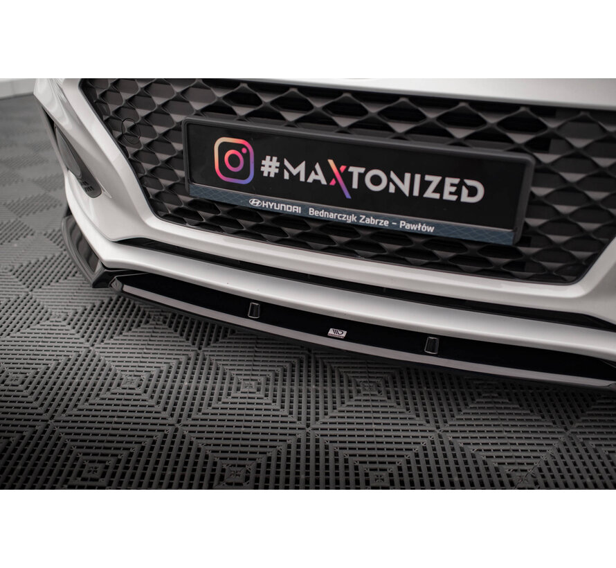 Maxton Design Front Splitter V.2 Hyundai I20 Mk2 Facelift