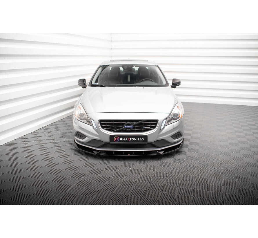 Maxton Design Front Splitter V.1 Volvo S60 R-Design Mk2