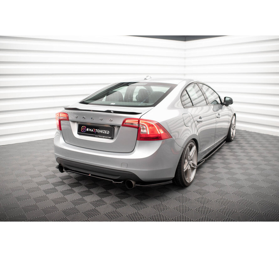 Maxton Design Rear Side Splitters Volvo S60 R-Design Mk2