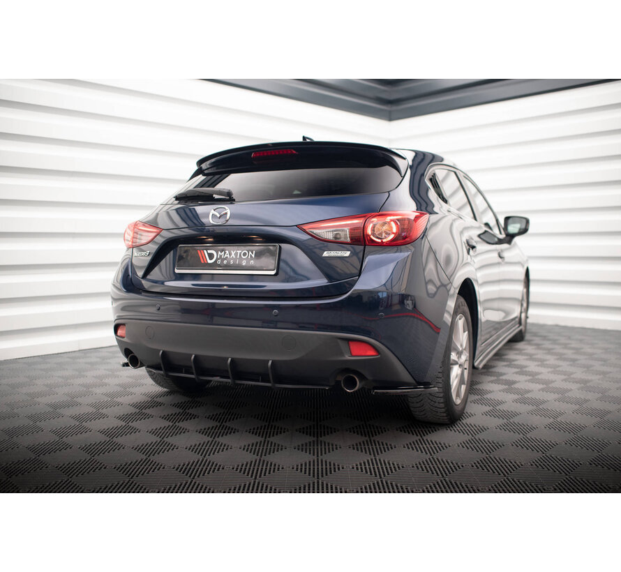 Maxton Design Street Pro Rear Diffuser Mazda 3 Mk3