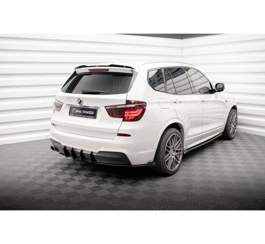 Maxton Design Rear Side Splitters BMW X3 M-Pack F25