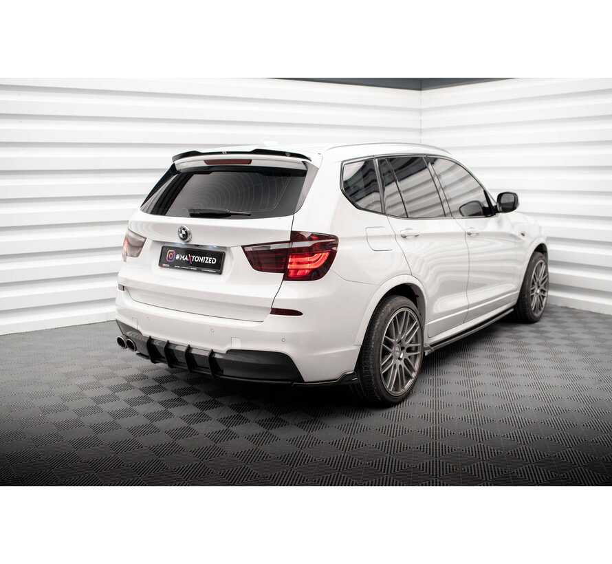 Maxton Design Street Pro Rear Diffuser BMW X3 M-Pack F25