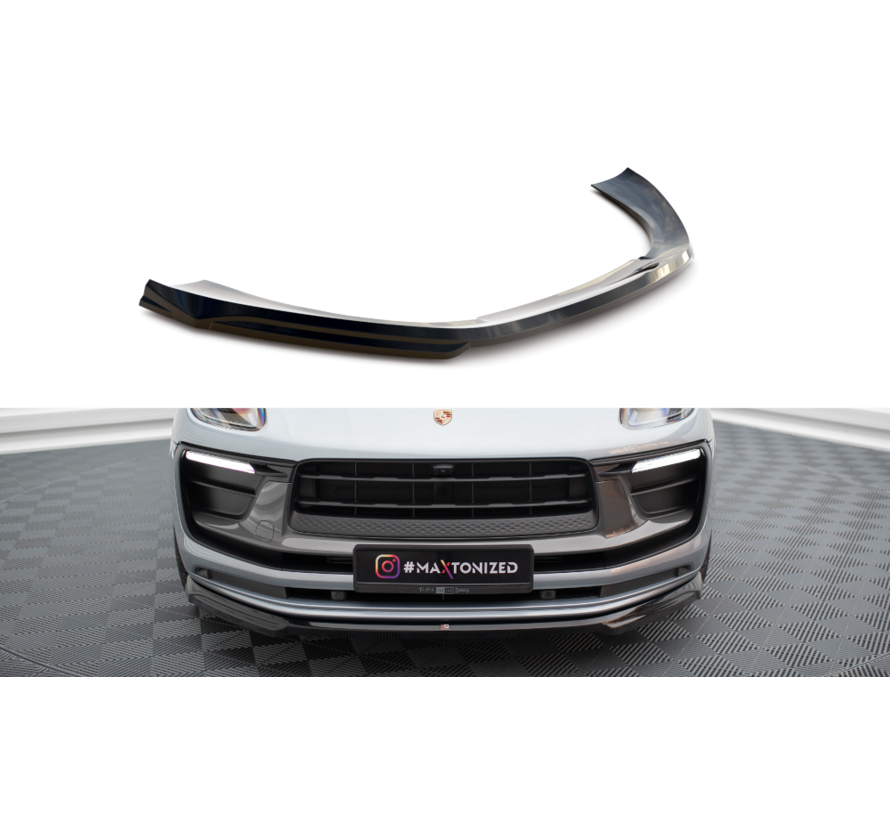 Maxton Design Front Splitter Porsche Macan Mk1 Facelift 2