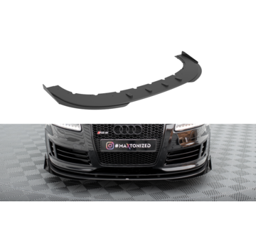 Maxton Design Maxton Design Street Pro Front Splitter + Flaps Audi RS6 Avant C6