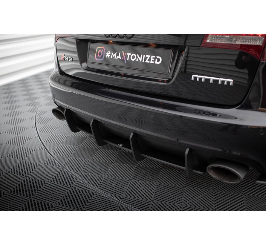 Maxton Design Street Pro Rear Diffuser Audi RS6 Avant C6