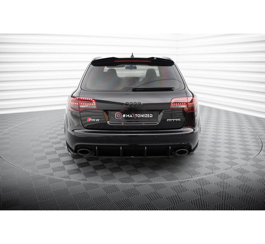 Maxton Design Street Pro Rear Side Splitters Audi RS6 Avant C6