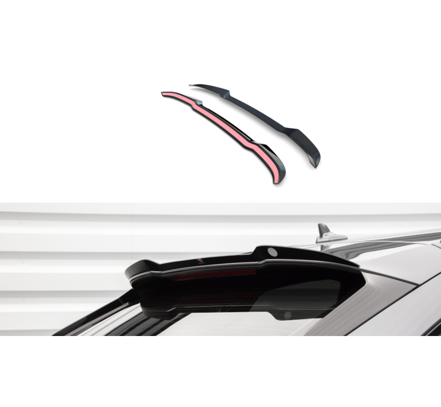 Maxton Design Upper Spoiler Cap Audi SQ5 Sportback Mk2 Facelift