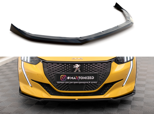 Maxton Design Maxton Design Front Splitter V.2 Peugeot 208 GT Mk2