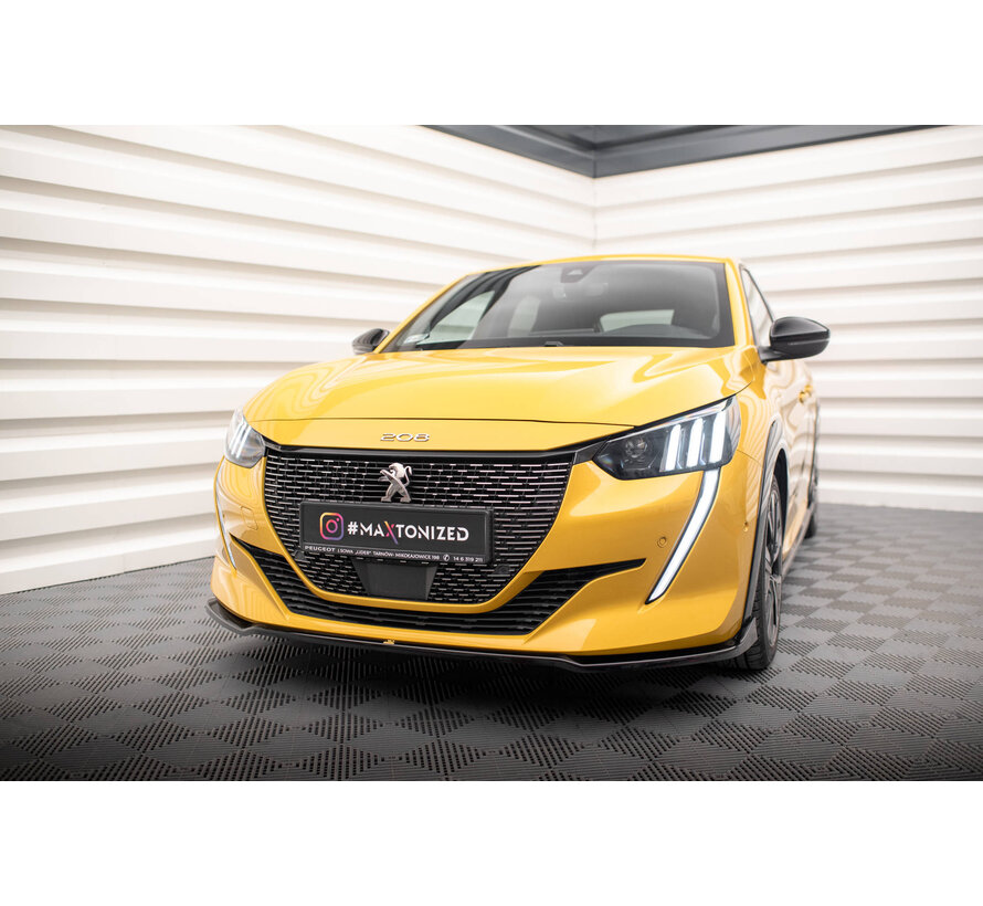 Maxton Design Front Splitter V.2 Peugeot 208 GT Mk2