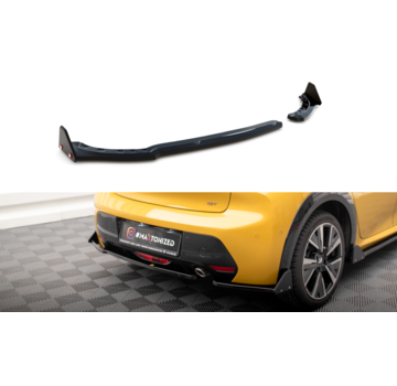 Maxton Design Maxton Design Rear Side Splitters V.1 + Flaps Peugeot 208 GT Mk2