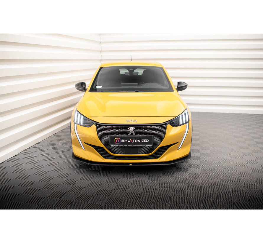 Maxton Design Street Pro Front Splitter Peugeot 208 GT Mk2