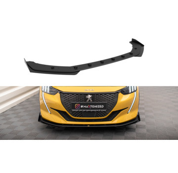 Maxton Design Maxton Design Street Pro Front Splitter + Flaps Peugeot 208 GT Mk2