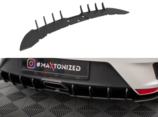 Maxton Design Maxton Design Street Pro Rear Diffuser Seat Ibiza Cupra Sport Coupe Mk4