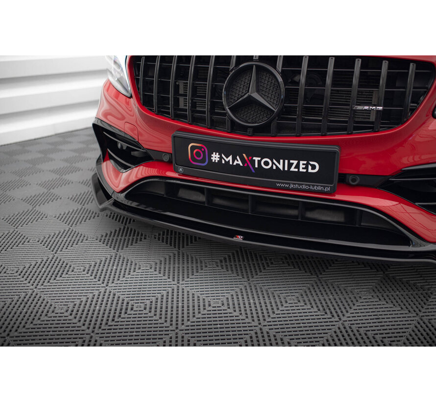 Maxton Design Front Splitter V.2 Mercedes-Benz A45 Aero W176 Facelift