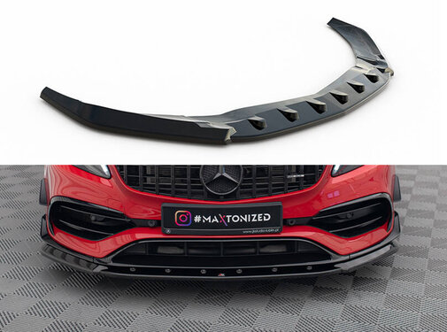 Maxton Design Maxton Design Front Splitter V.1 Mercedes-Benz A45 Aero W176 Facelift