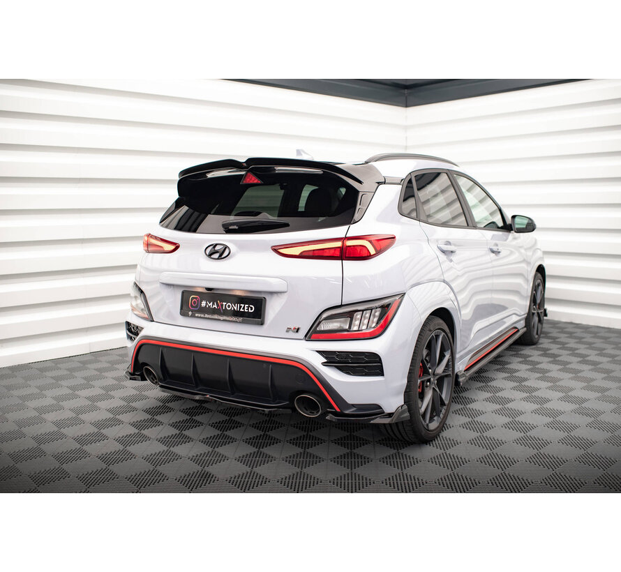 Maxton Design Spoiler Cap Hyundai Kona N Mk1