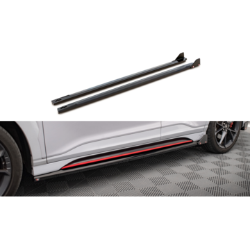 Maxton Design Maxton Design Side Skirts Diffusers V.1 + Flaps Hyundai Kona N Mk1