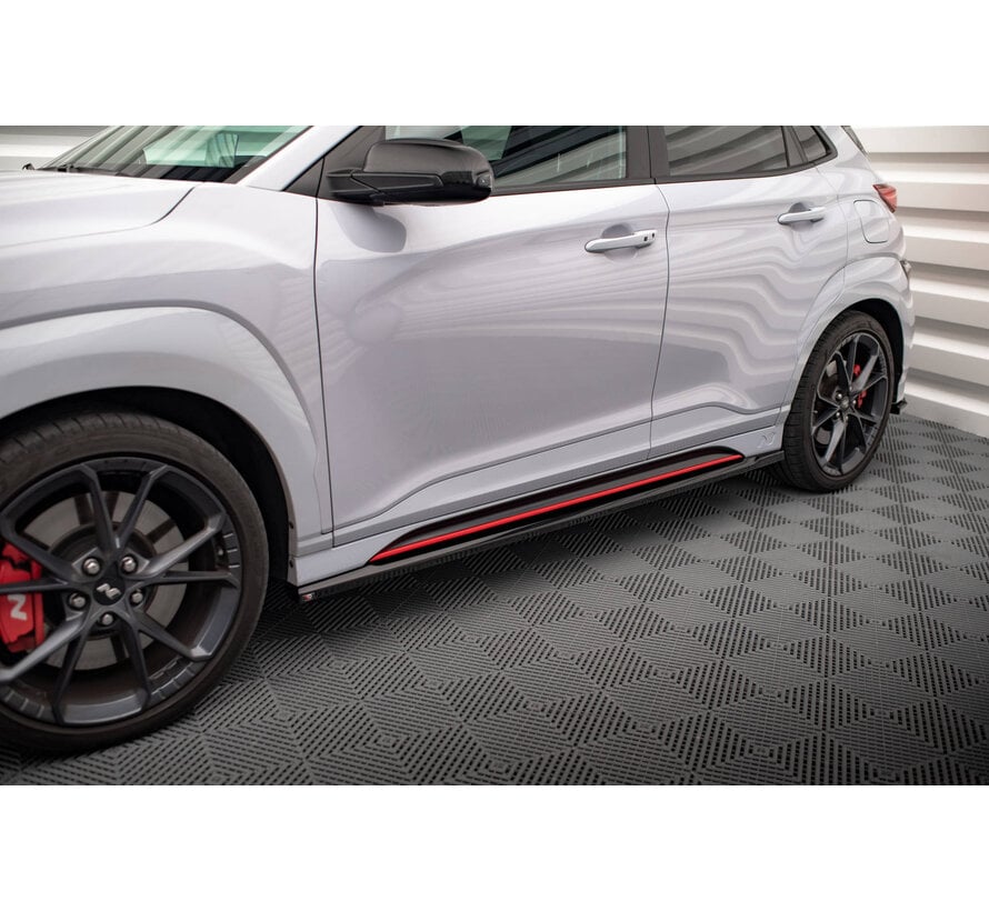 Maxton Design Side Skirts Diffusers V.1 Hyundai Kona N Mk1