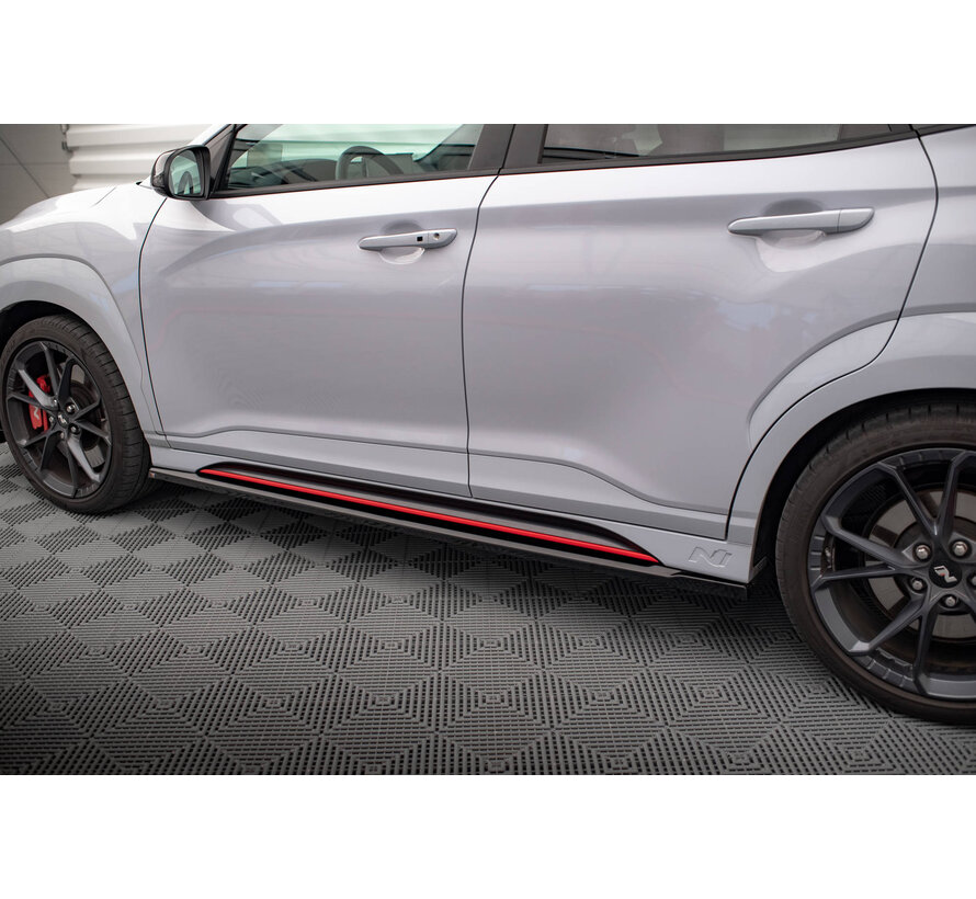 Maxton Design Side Skirts Diffusers V.1 Hyundai Kona N Mk1